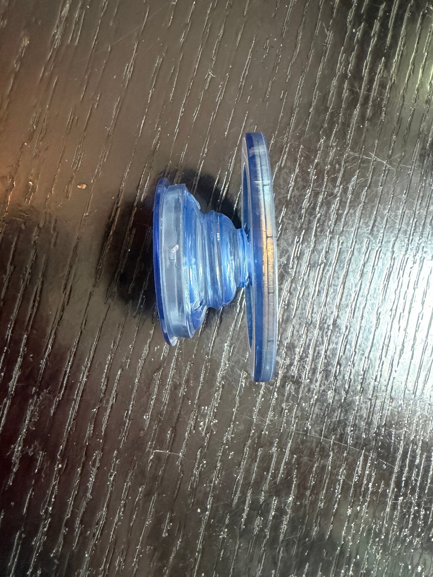 Pop socket (clear blue)