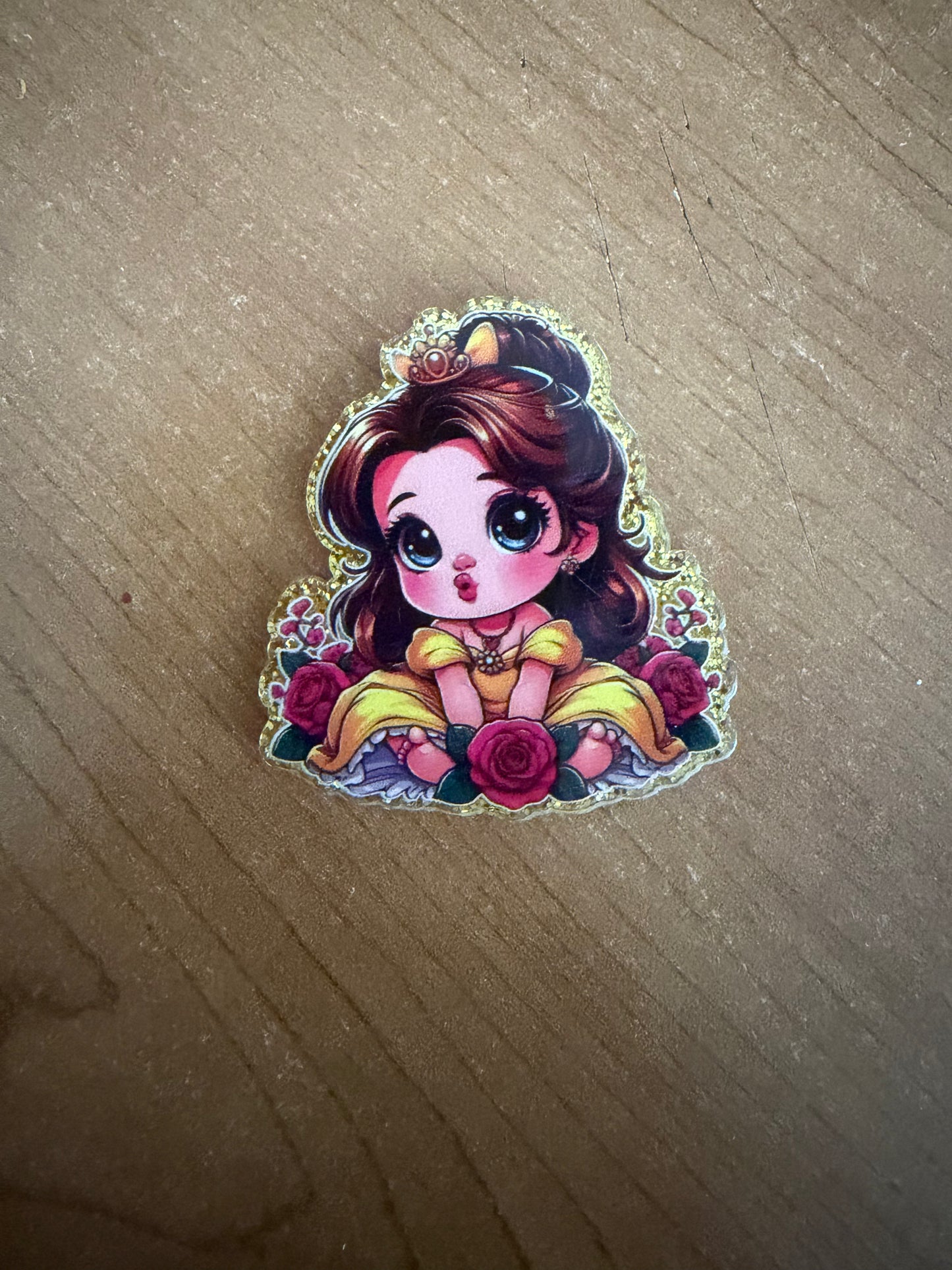 Princess Belle badge reel
