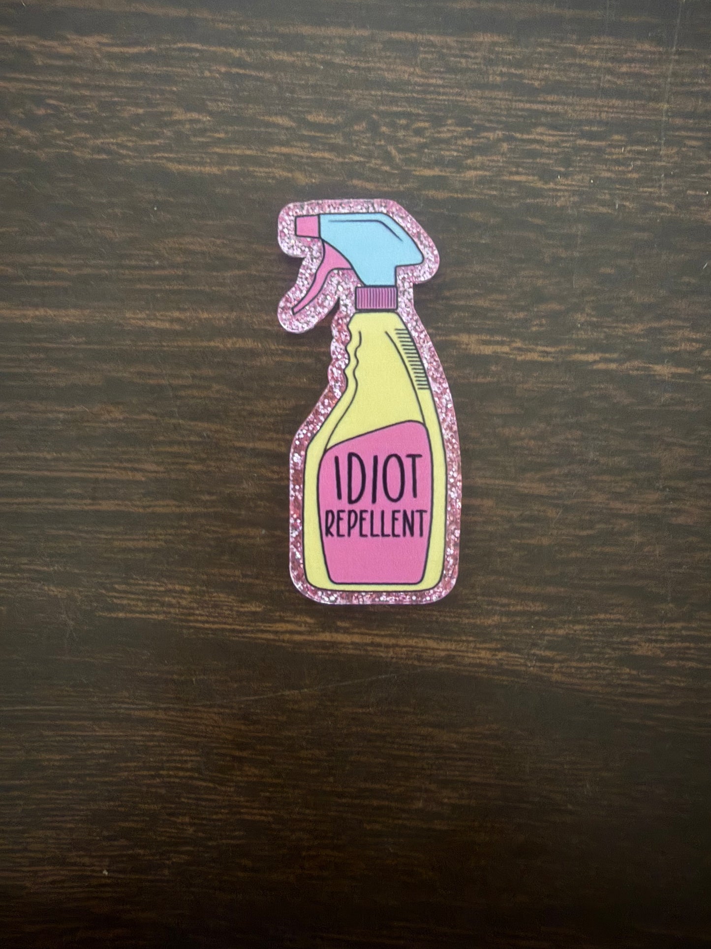 Idiot repellent badge reel