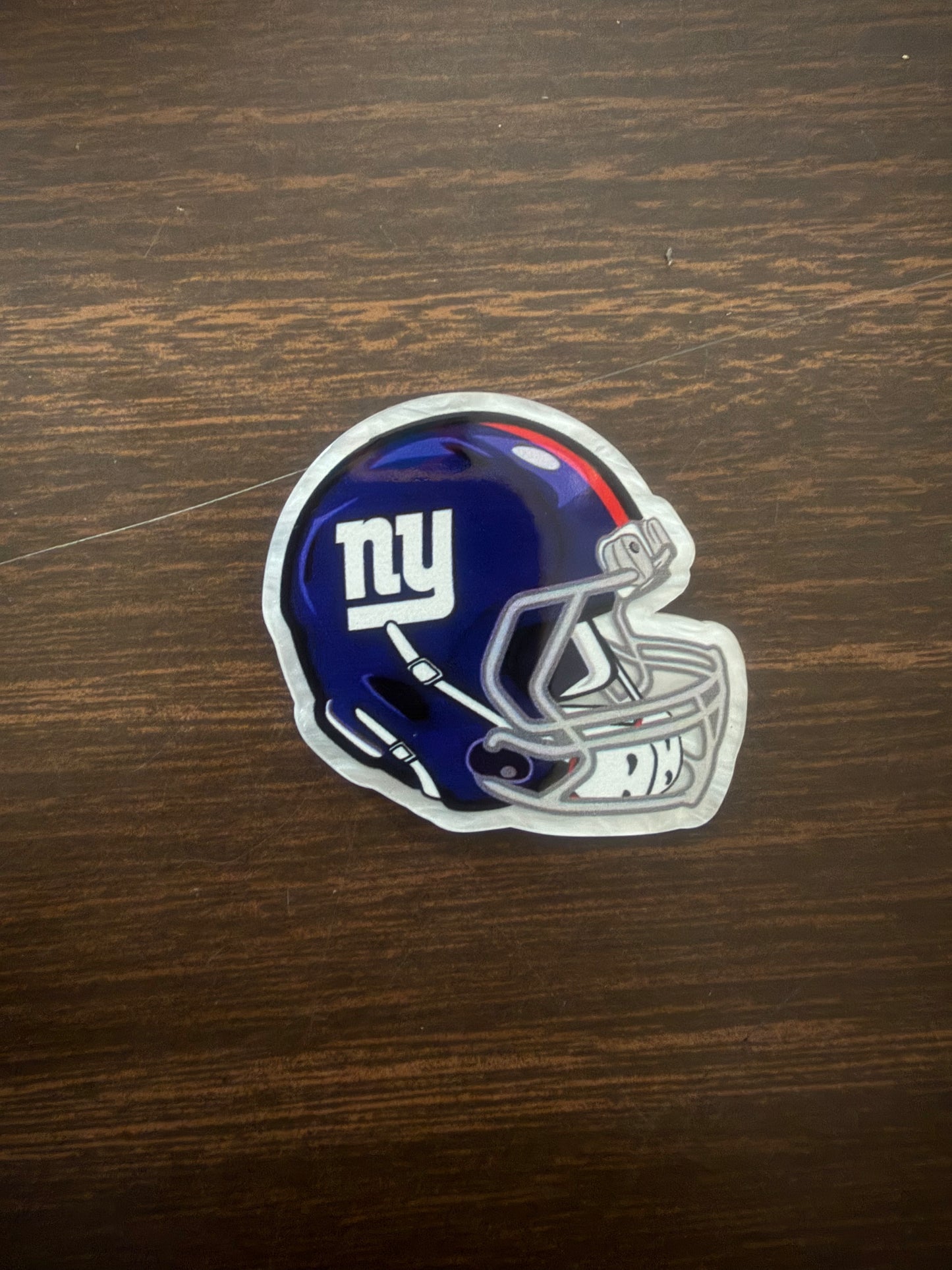 Giants badge reel (no glitter)