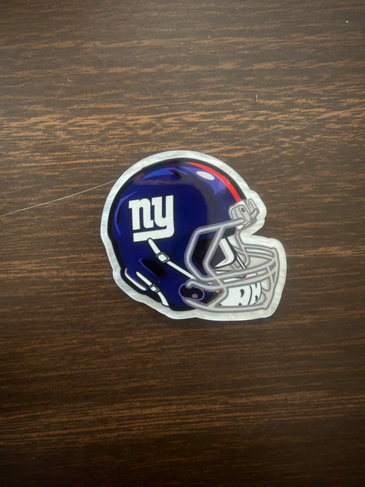 Giants badge reel (no glitter)