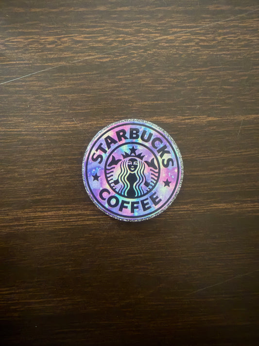 Starbucks badge reel