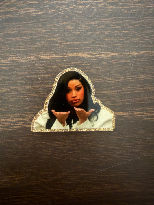 Cardi b badge reel