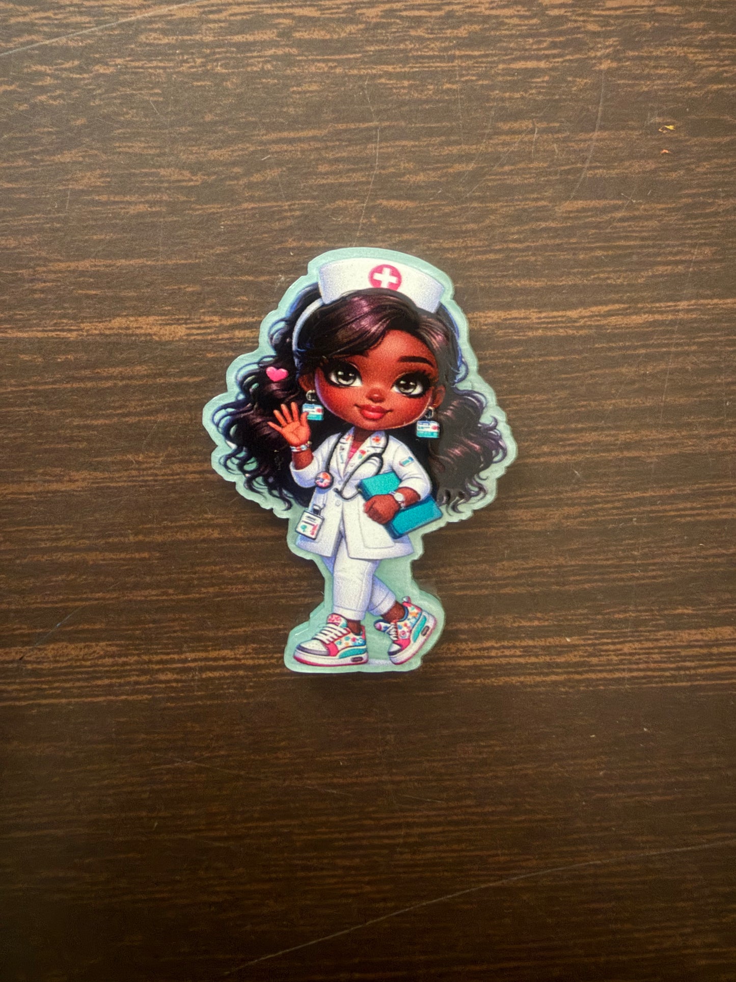 Nurse badge reel