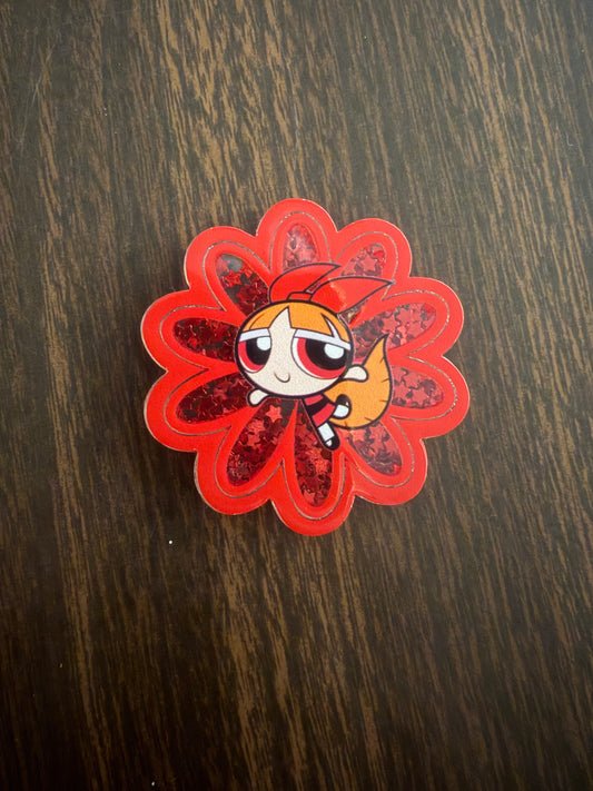 PPG Blossom shaker badge reel