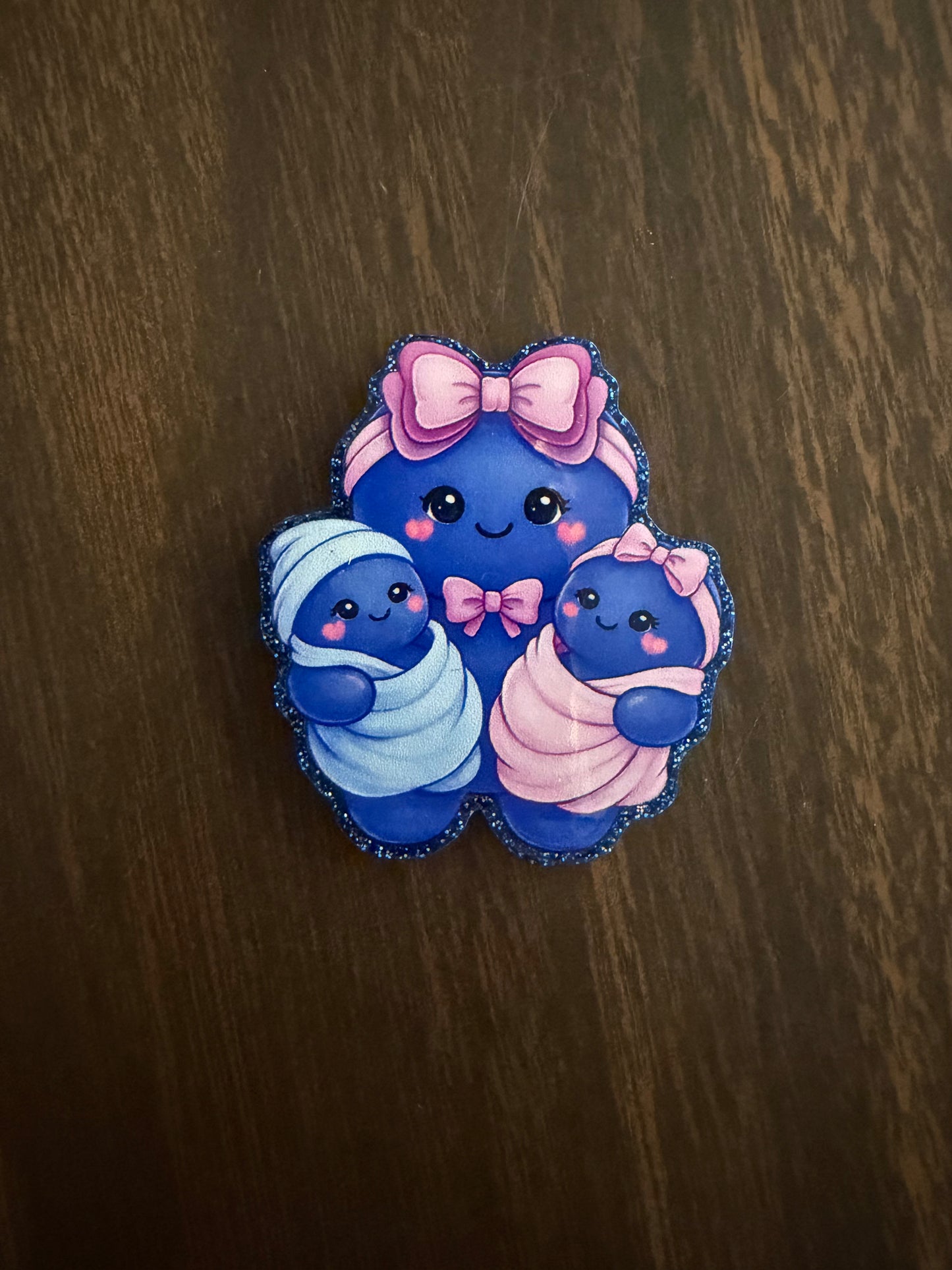 Glove baby badge reel