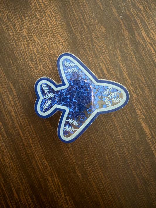 Airplane shaker badge reels