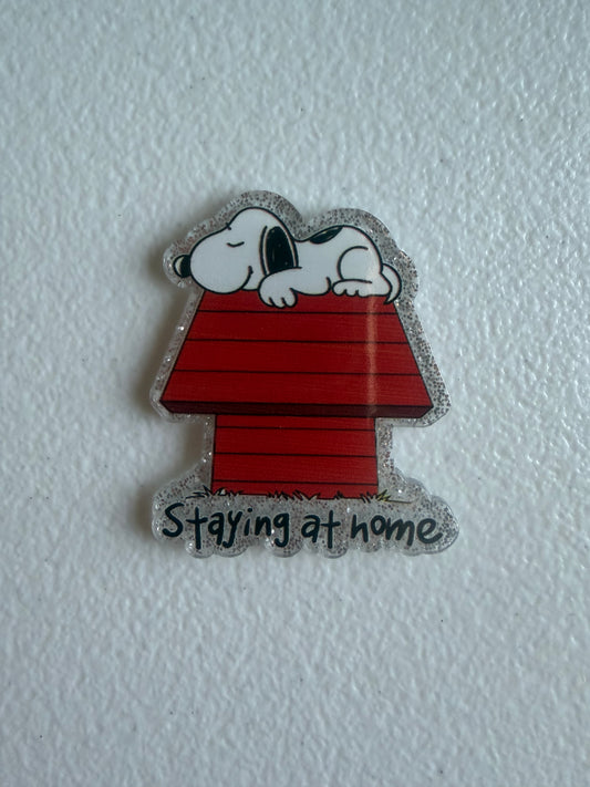 Snoopy badge reel