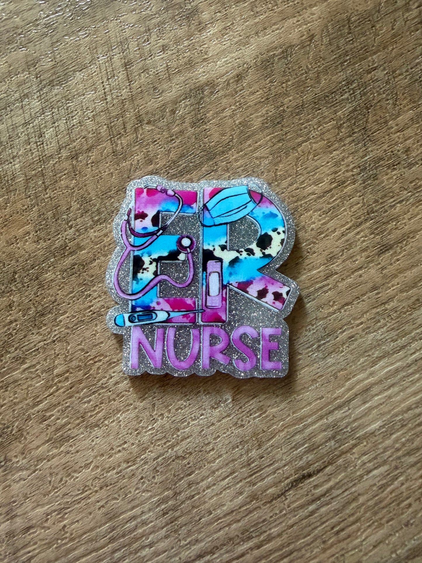 ER Nurse badge reel