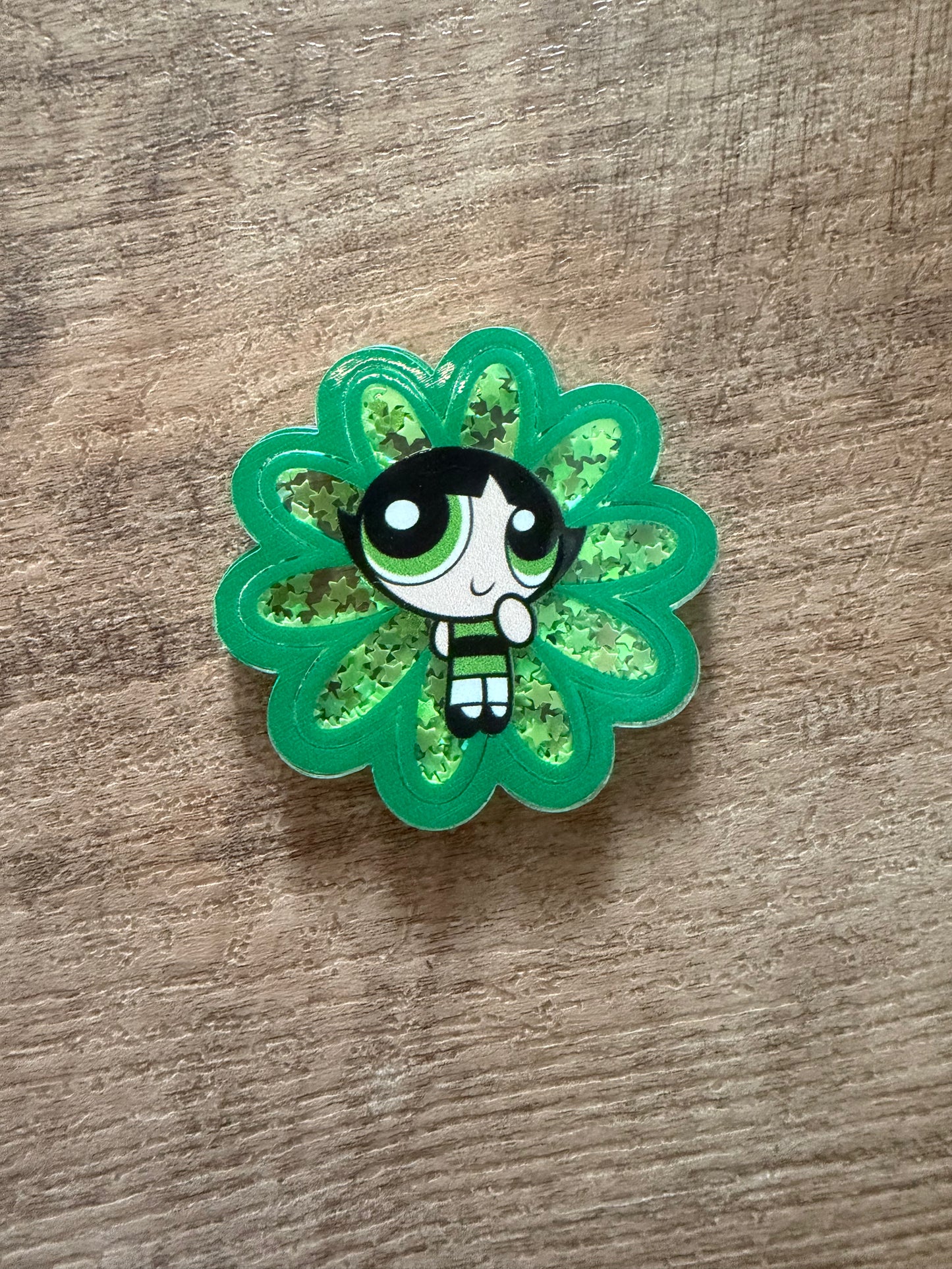 PPG Buttercup shaker badge reel