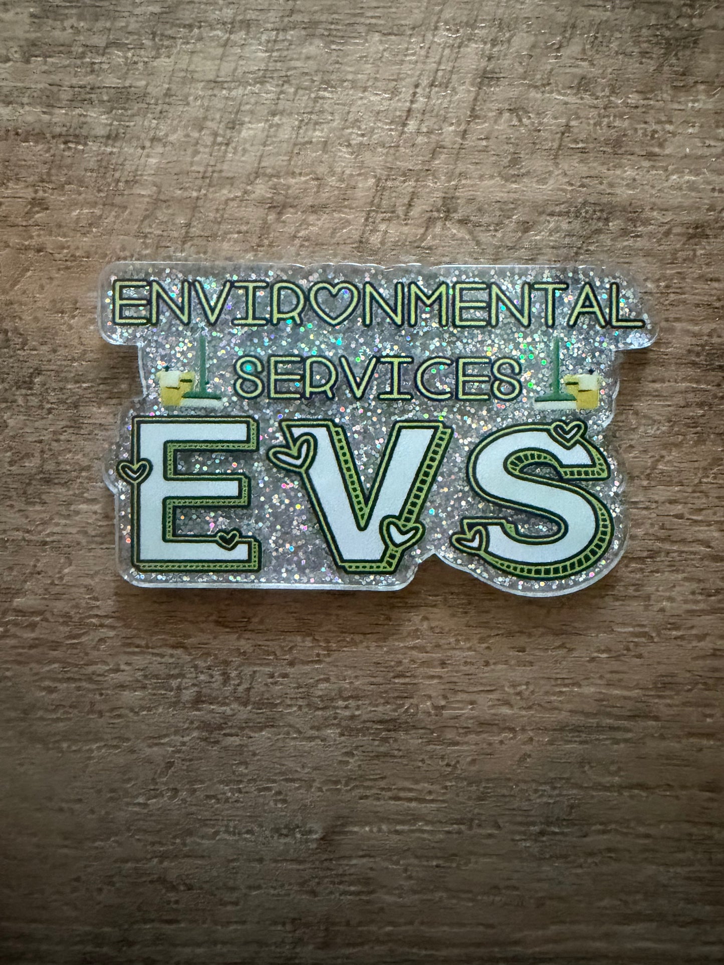 Environmental service badge reel
