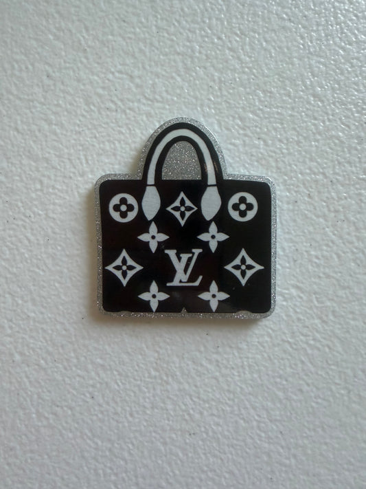 LV bag badge reel