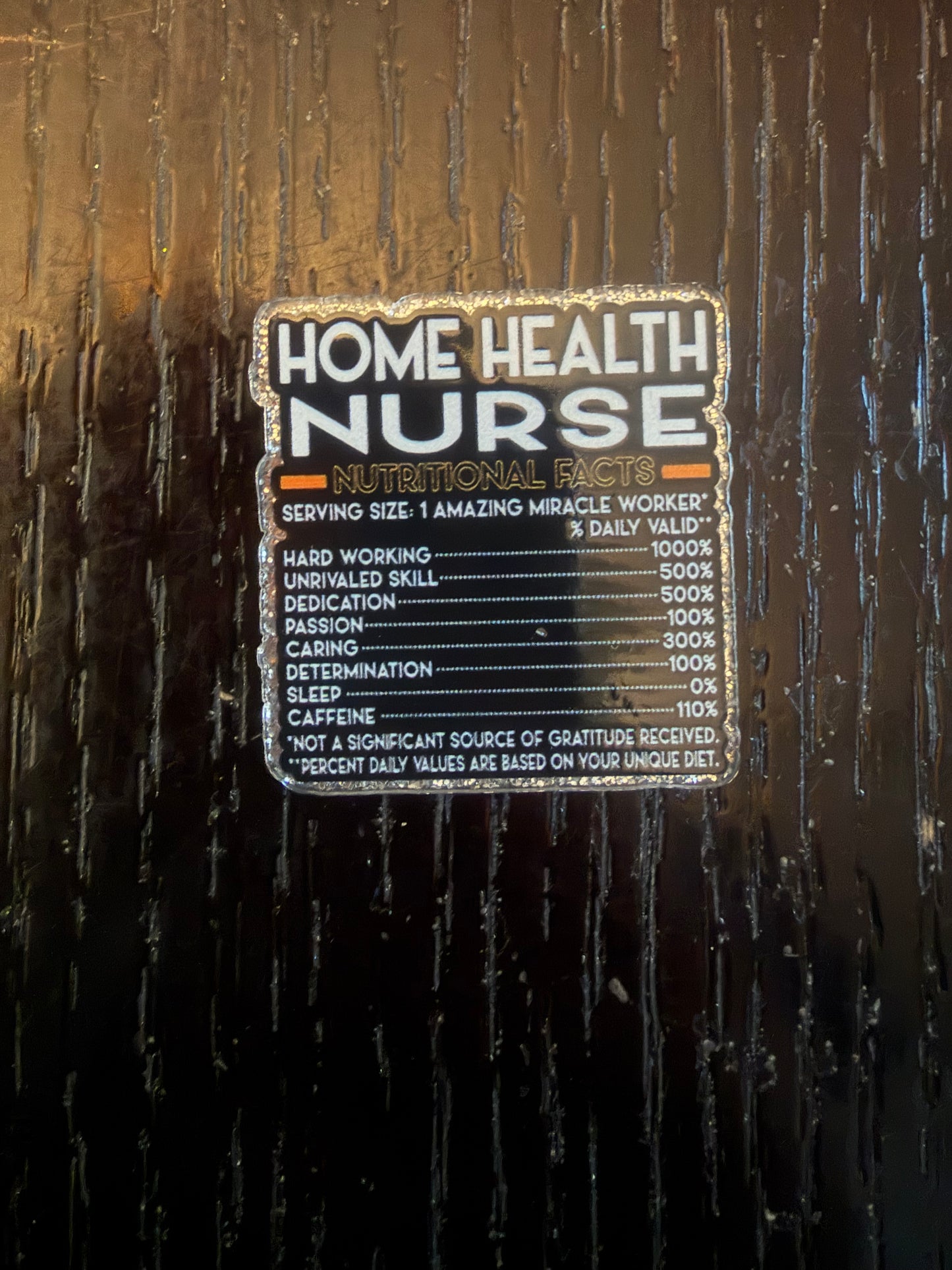 Home Health Nurse badge reel