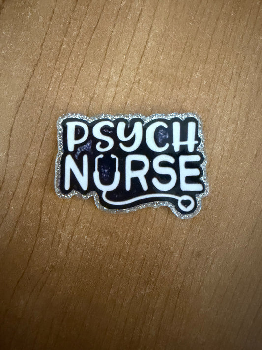 Psych Nurse badge reel