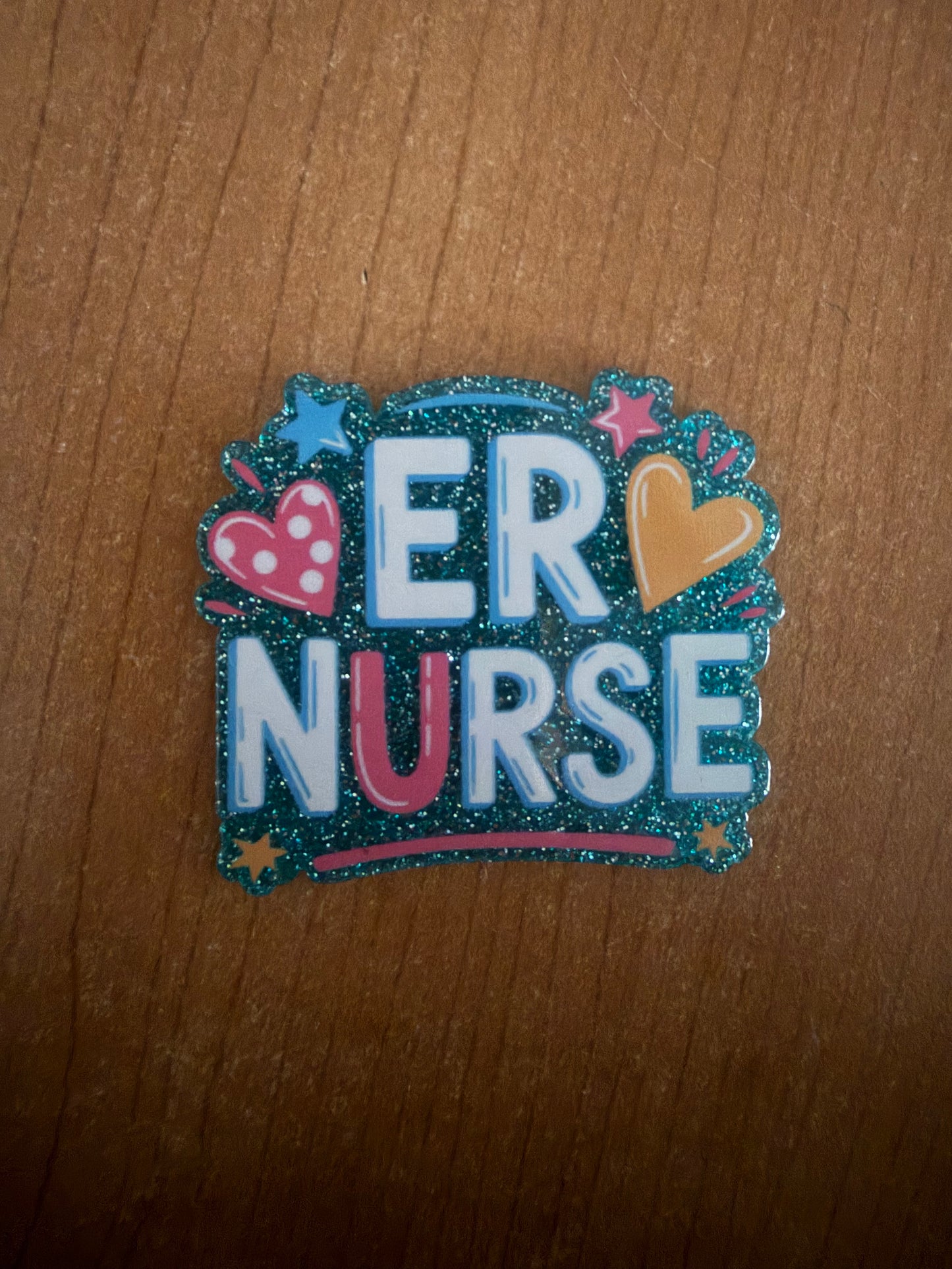 ER Nurse badge reel
