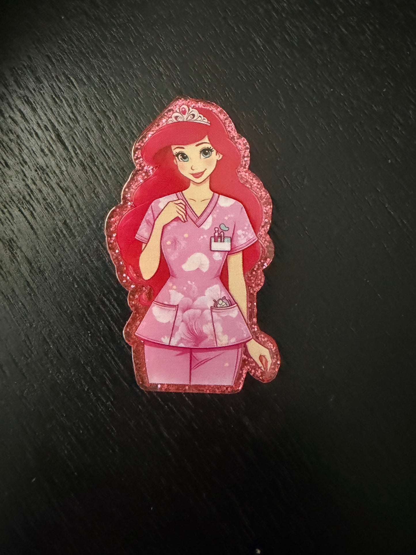 Ariel medical badge reel