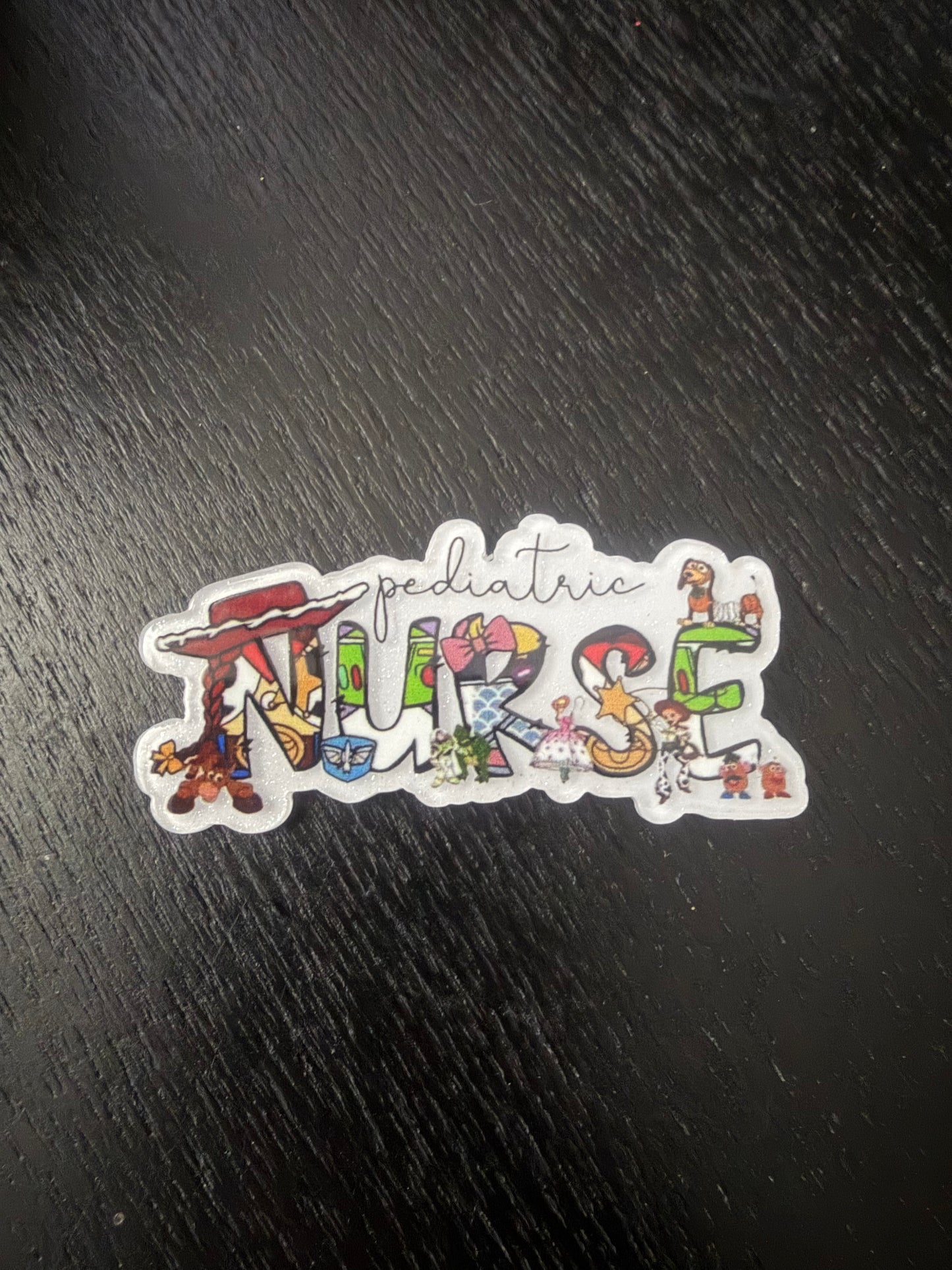 Pediatric Nurse badge reel