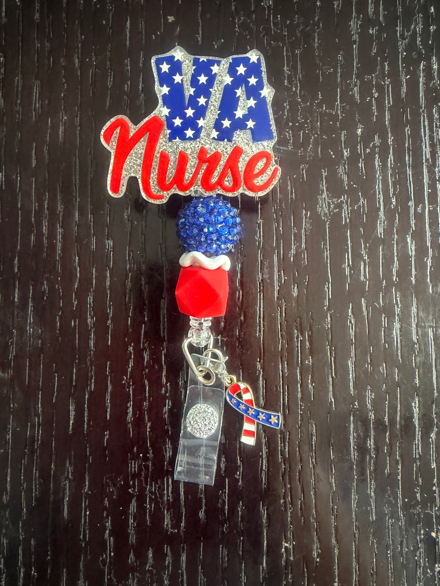 VA Nurse badge reel