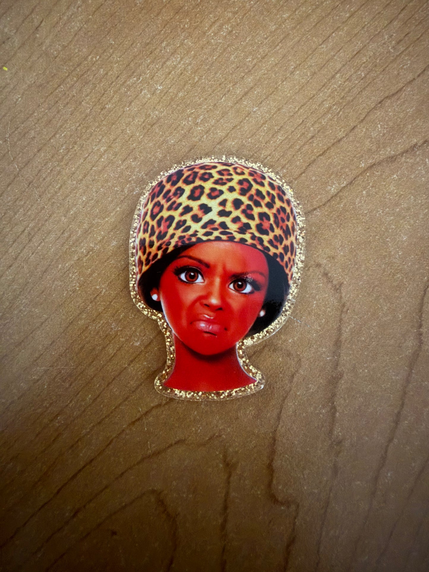 Barbie badge reel