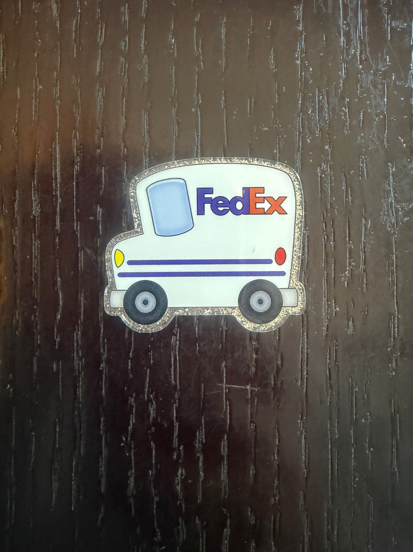 FedEx badge reel