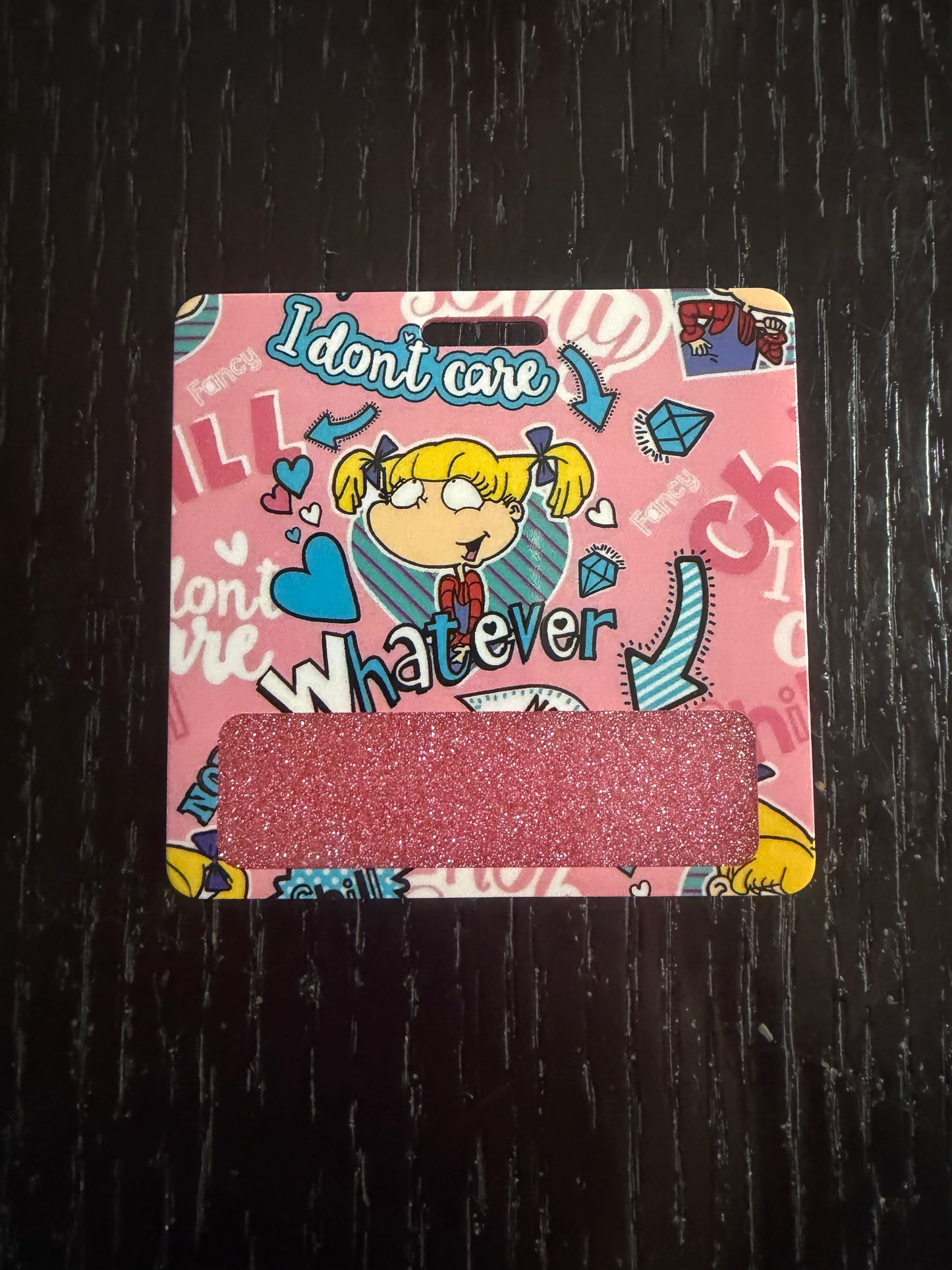Angelica (Rugrats) badge buddy