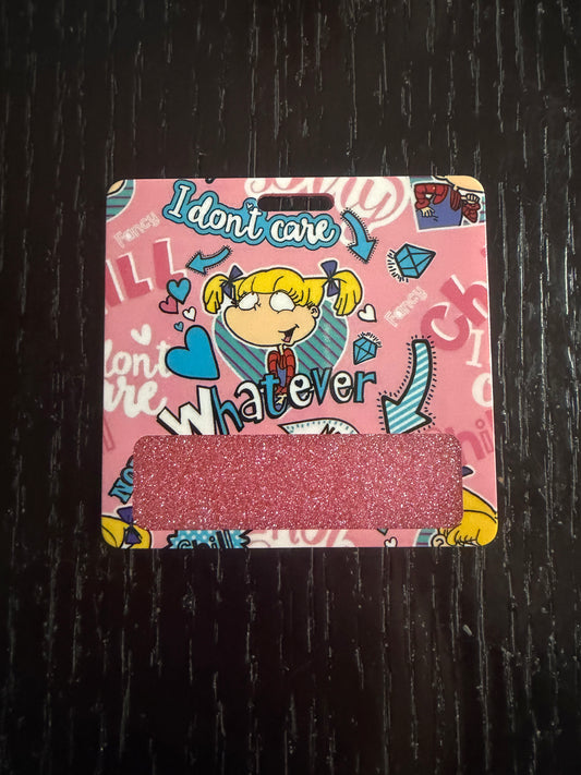 Angelica (Rugrats) badge buddy