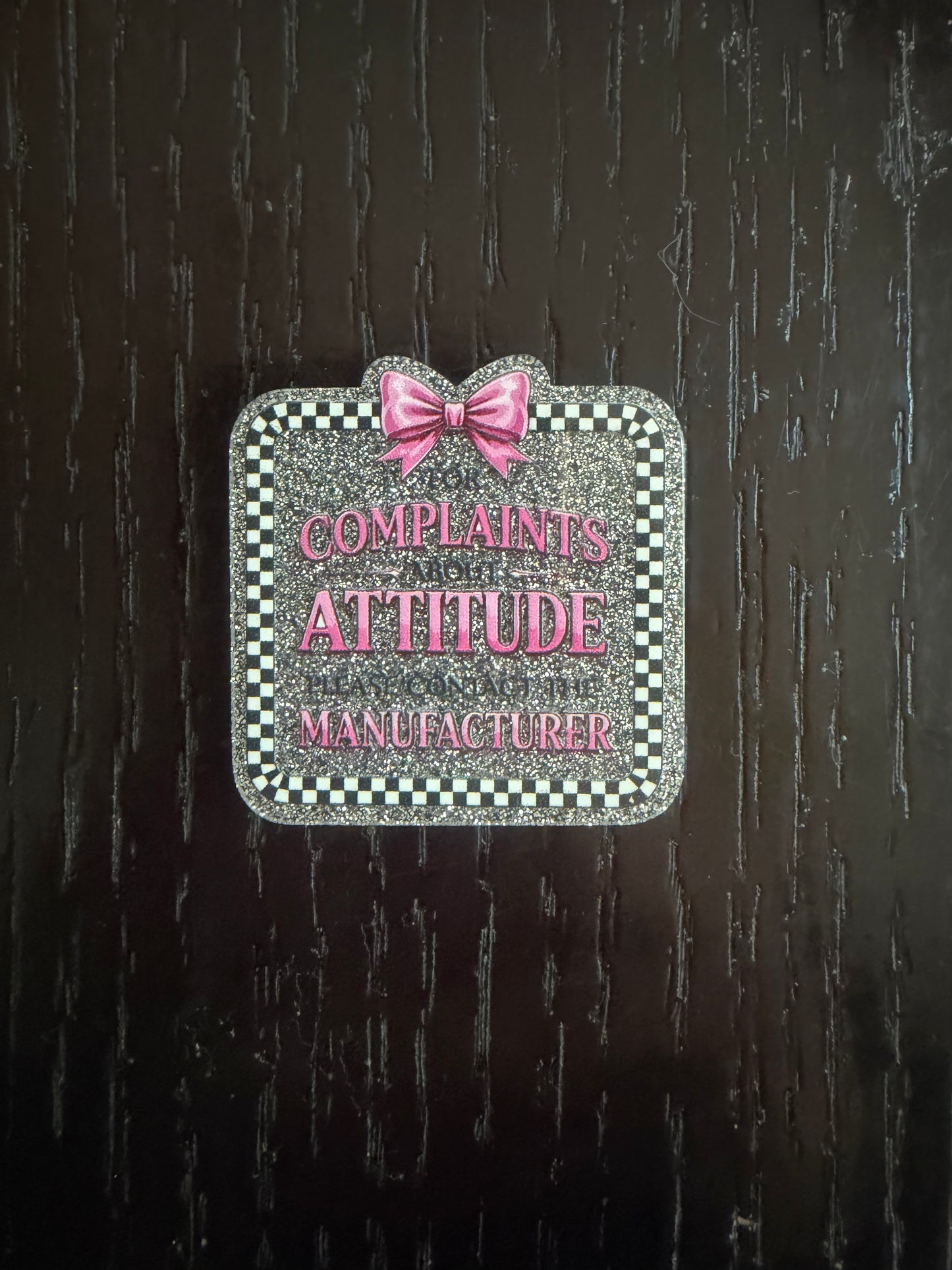 Attitude badge reel