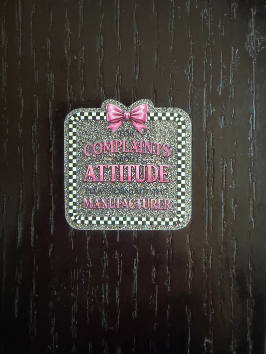 Attitude badge reel