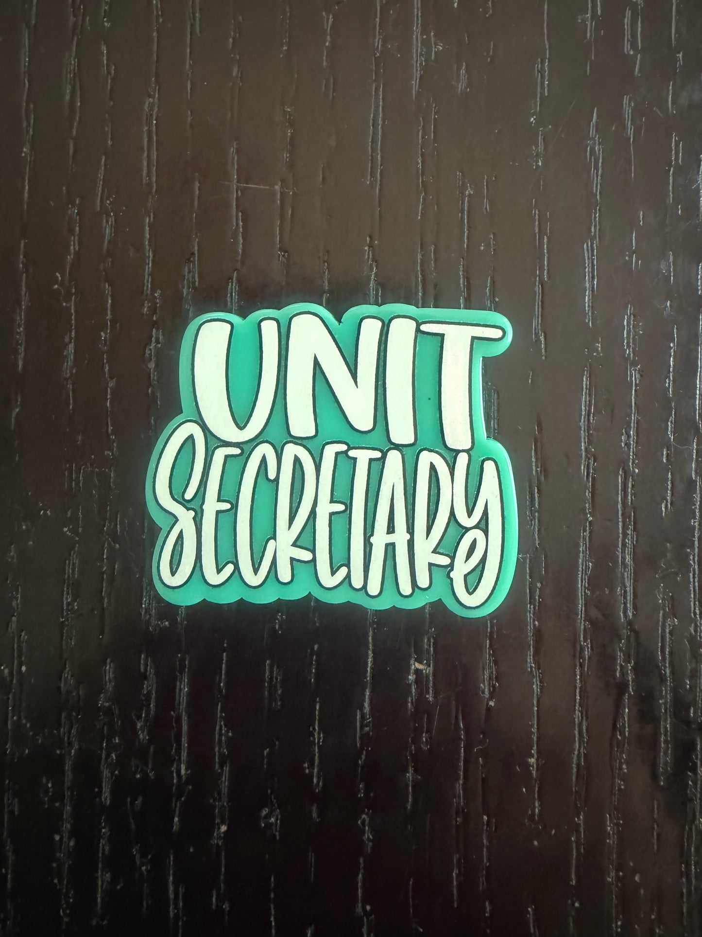 Unit secretary badge reel