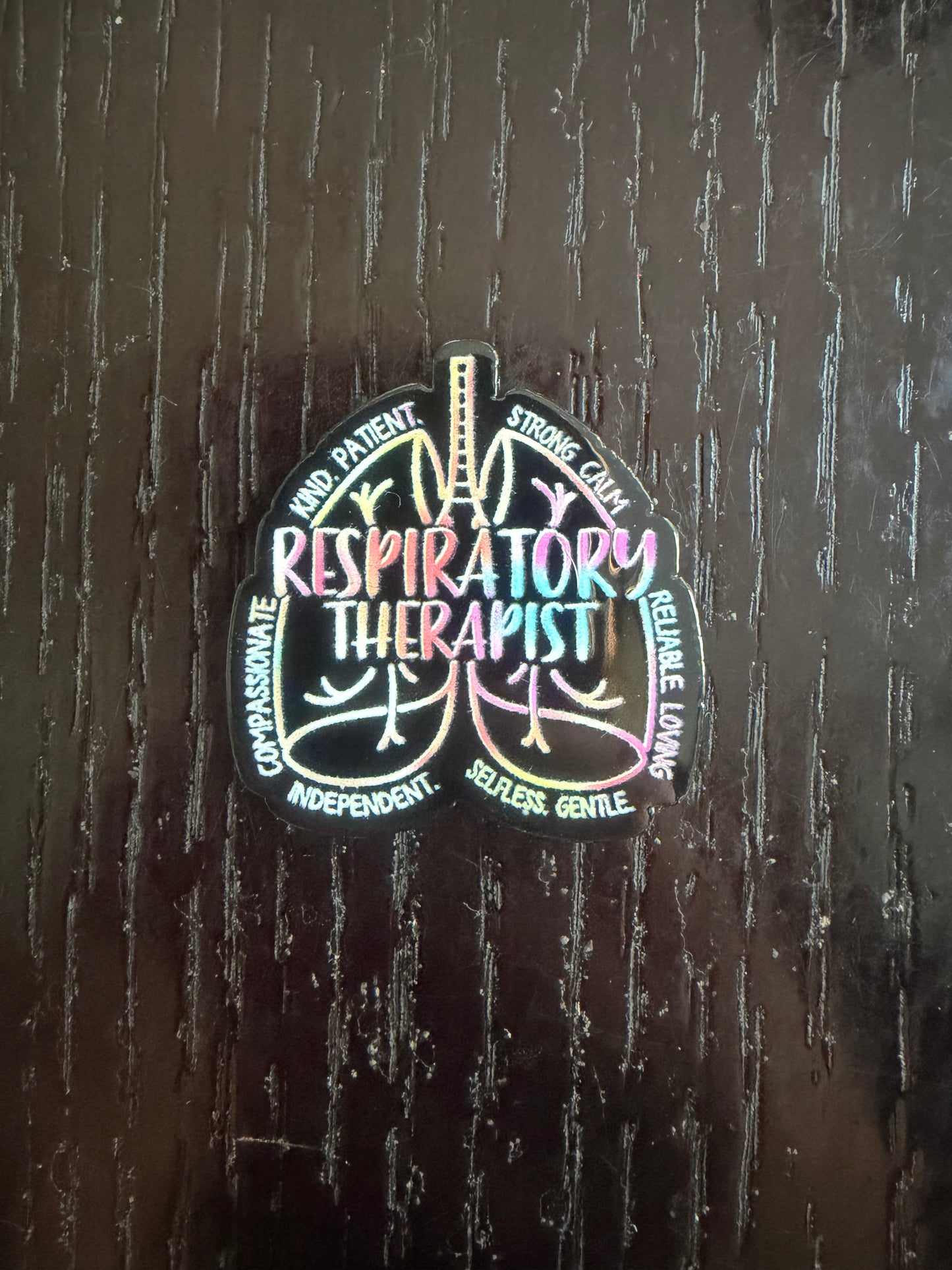 Respiratory Therapist badge reel