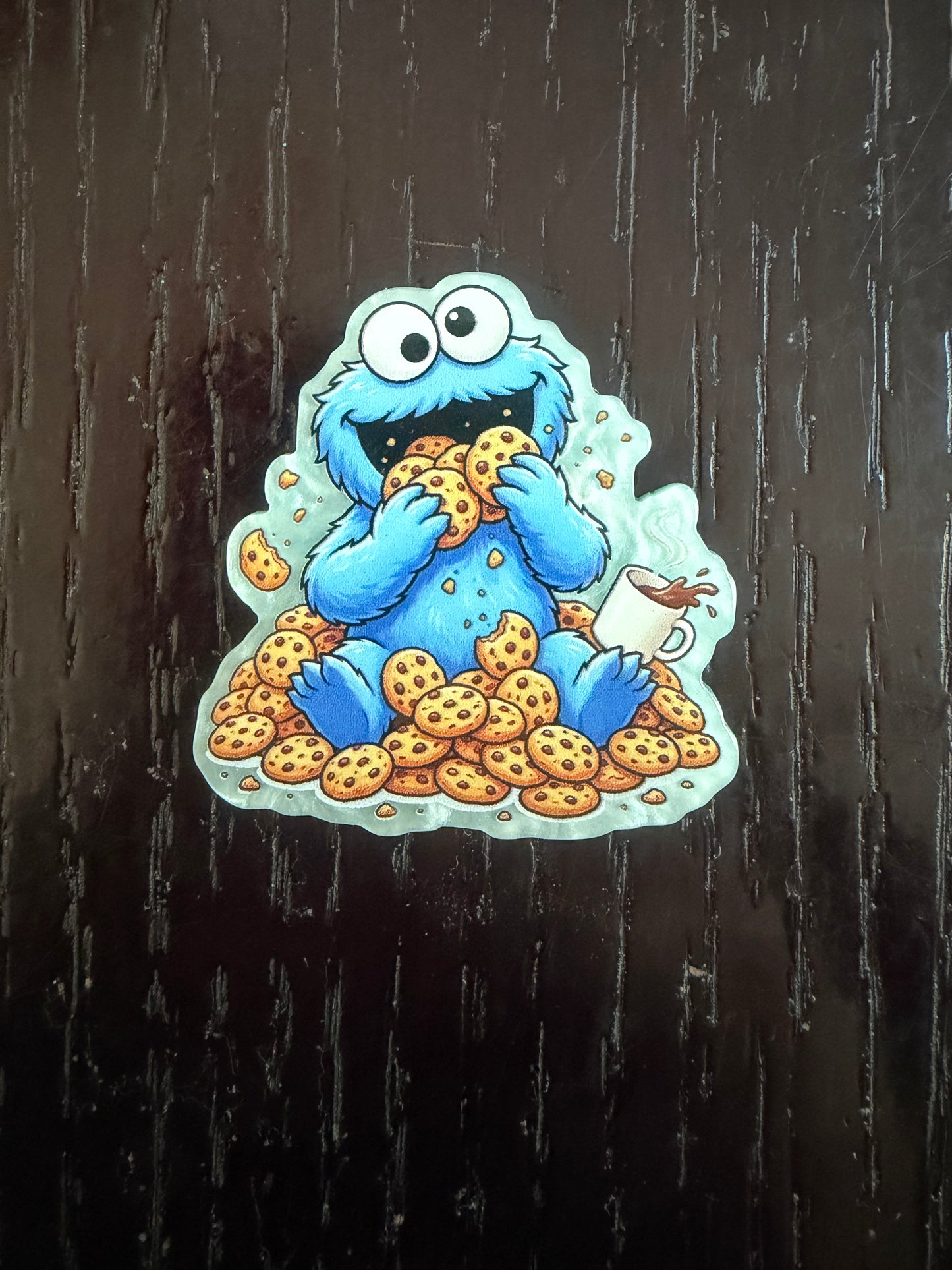 Cookie Monster badge reel