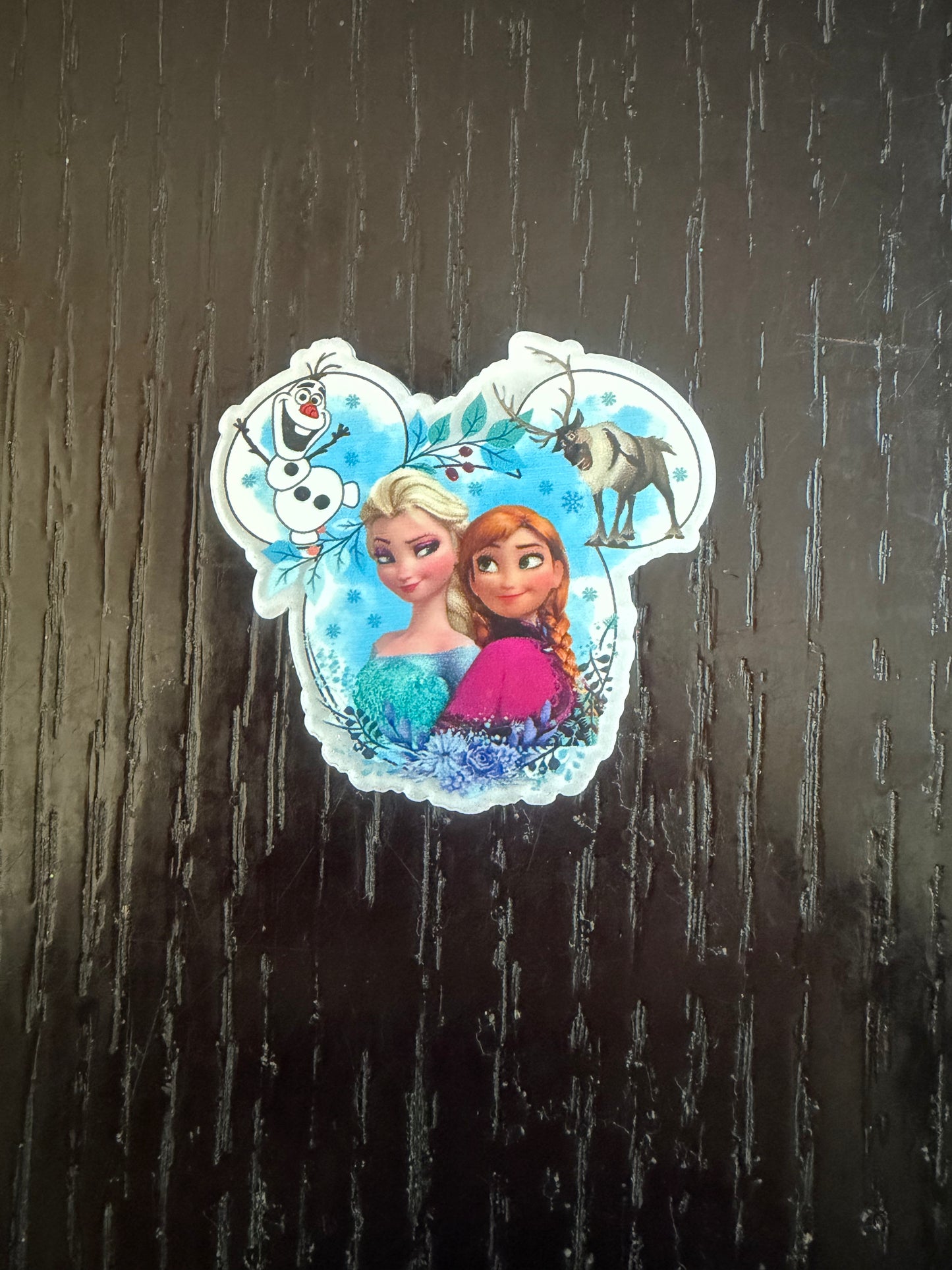 Frozen badge reel