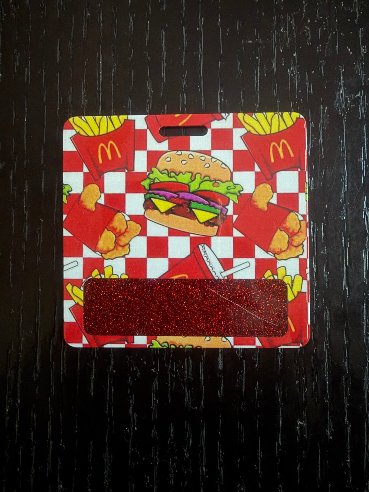 McDonald’s badge buddy