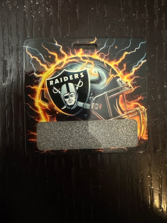 Raiders badge buddy