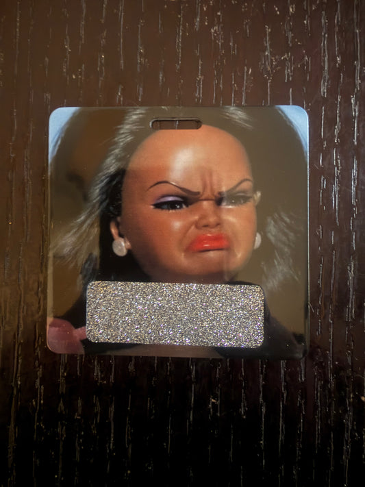 Barbie badge buddy