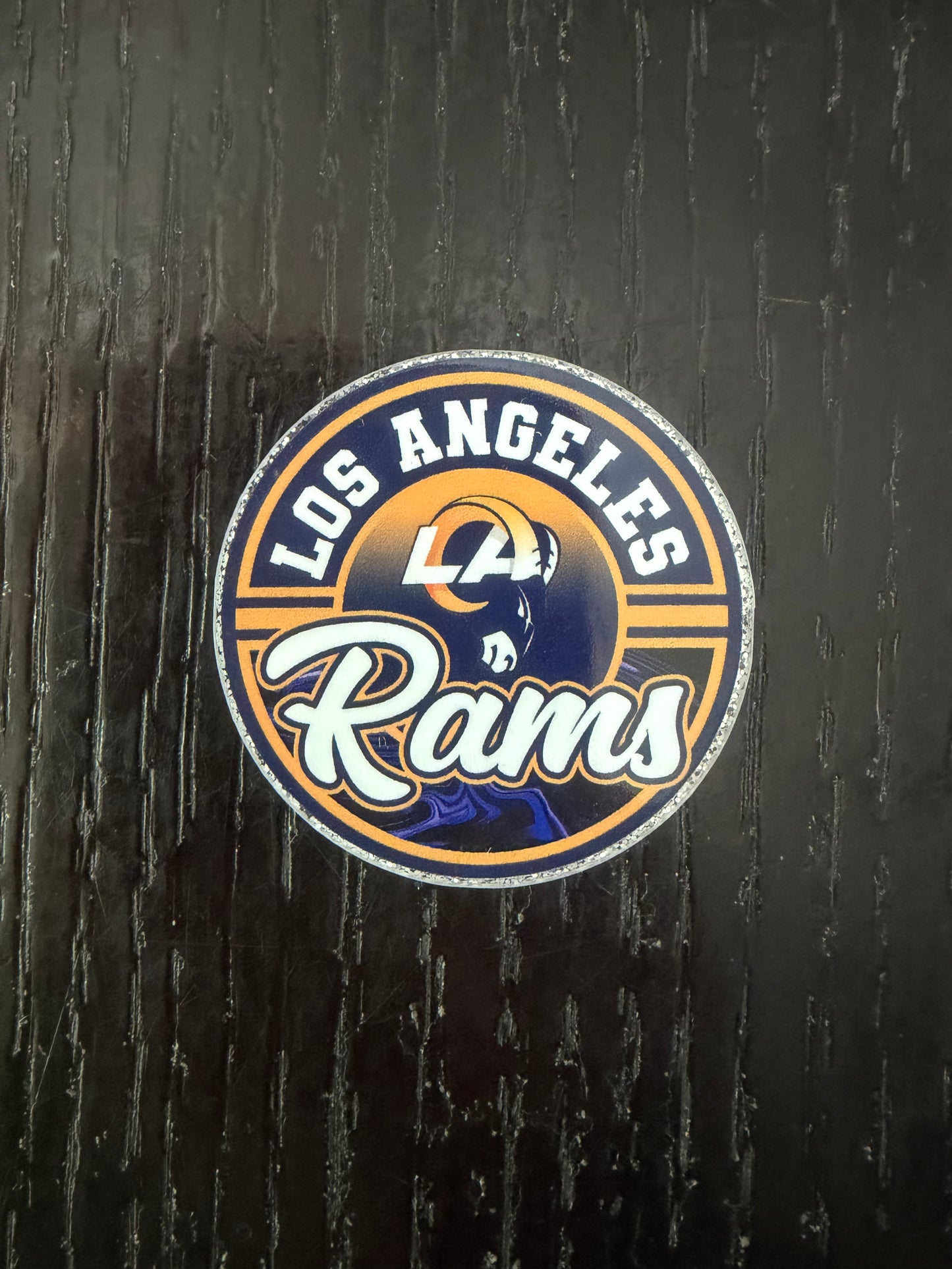 Rams badge reel