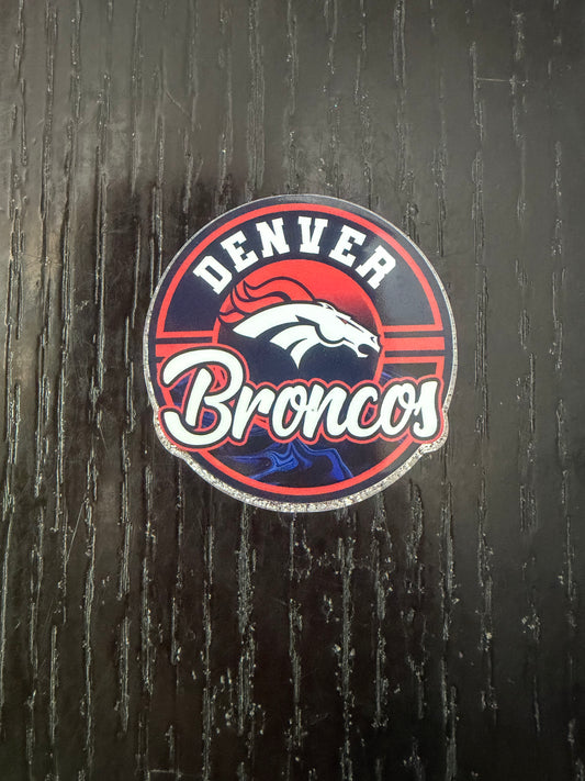 Broncos badge reel