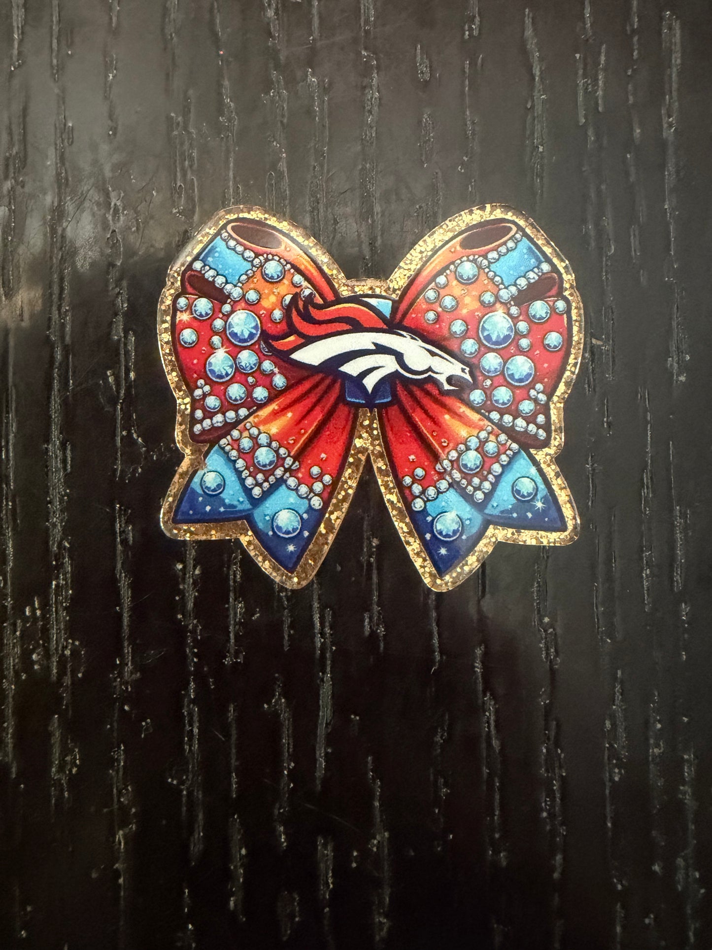 Broncos badge reel