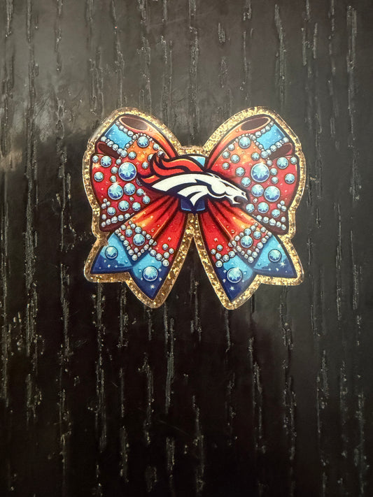 Broncos badge reel