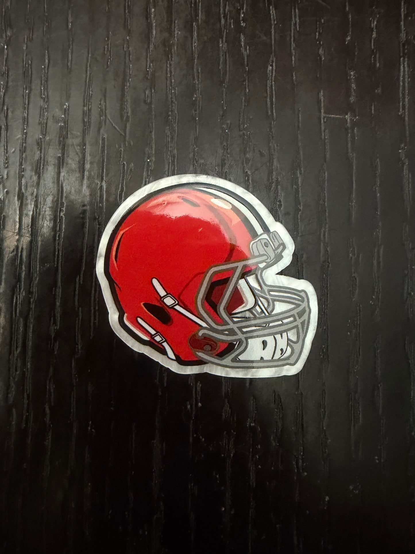 Browns badge reel (no glitter)
