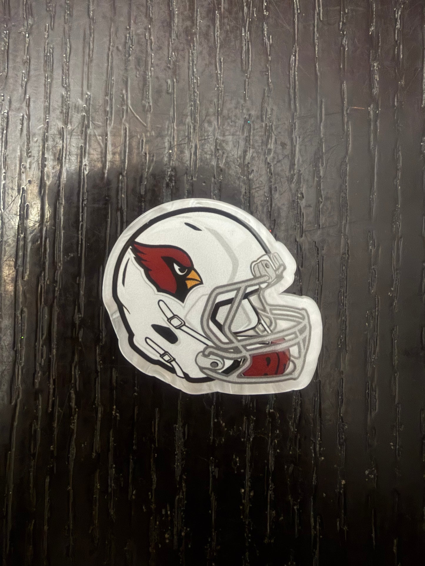 Cardinals badge reel (no glitter)