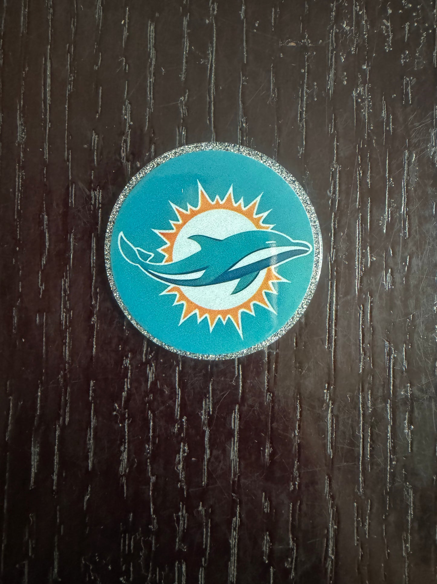 Dolphins badge reel