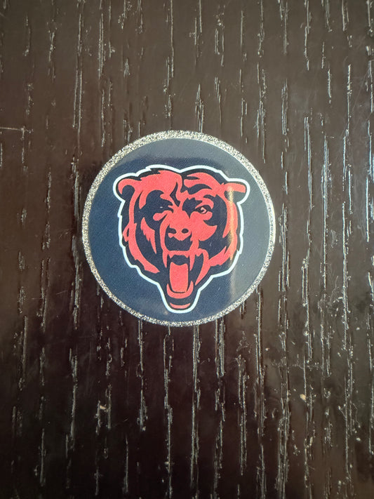 Bears badge reel