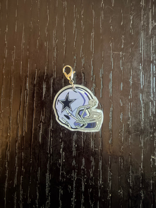 2. ADD A FOOTBALL HELMET CHARM