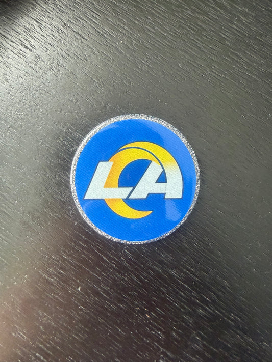 Rams badge reel