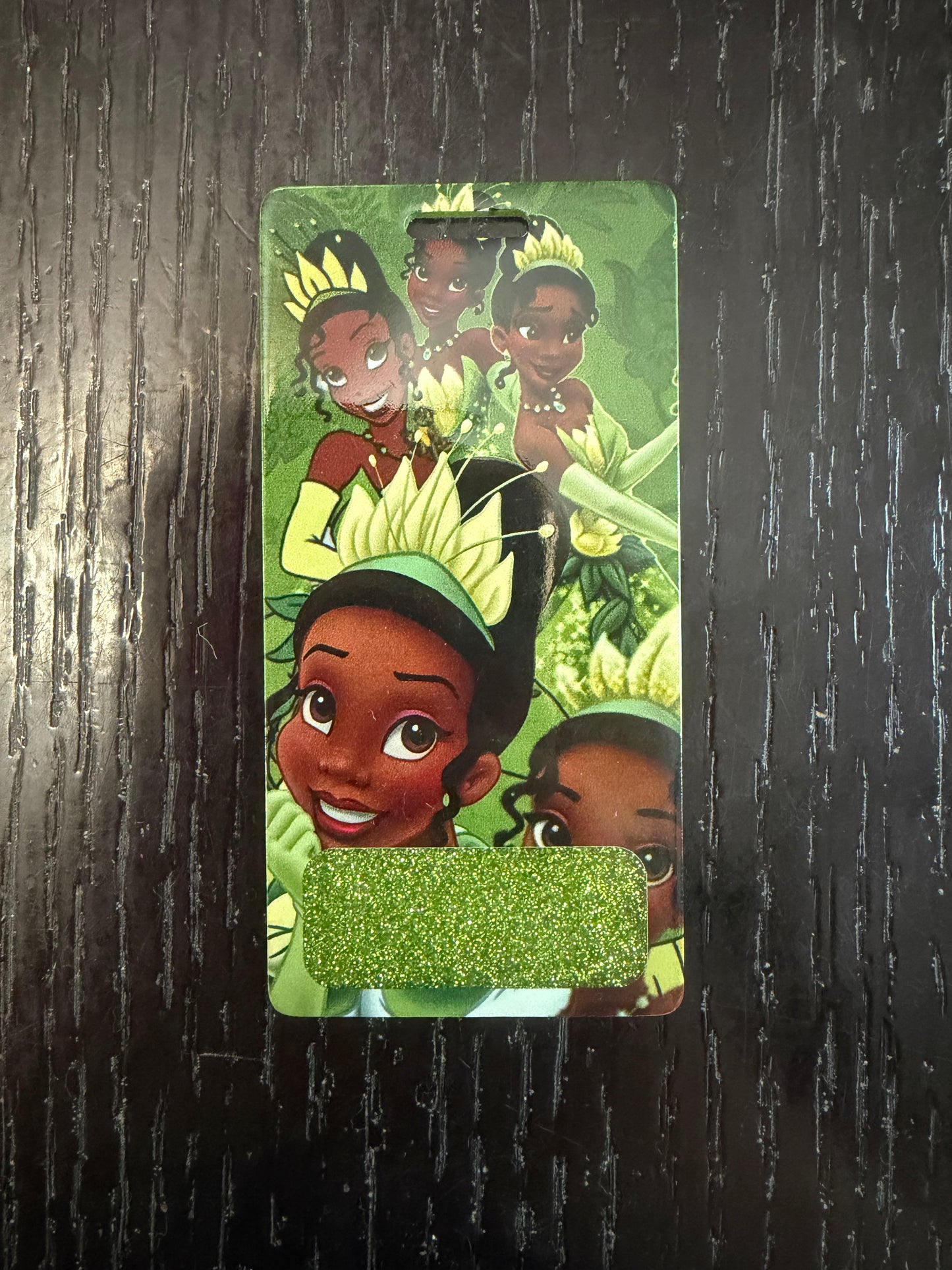 Princess Tiana vertical badge buddy