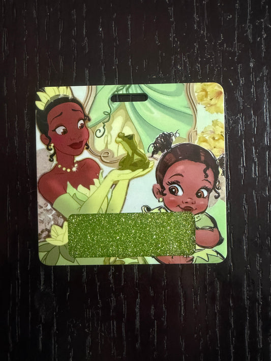 Princess Tiana badge buddy