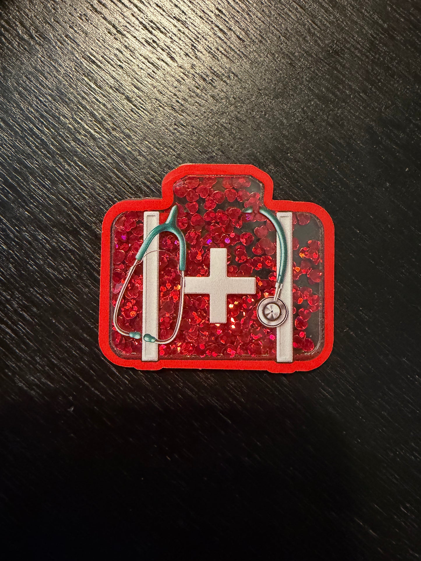 Medical Shaker badge reel