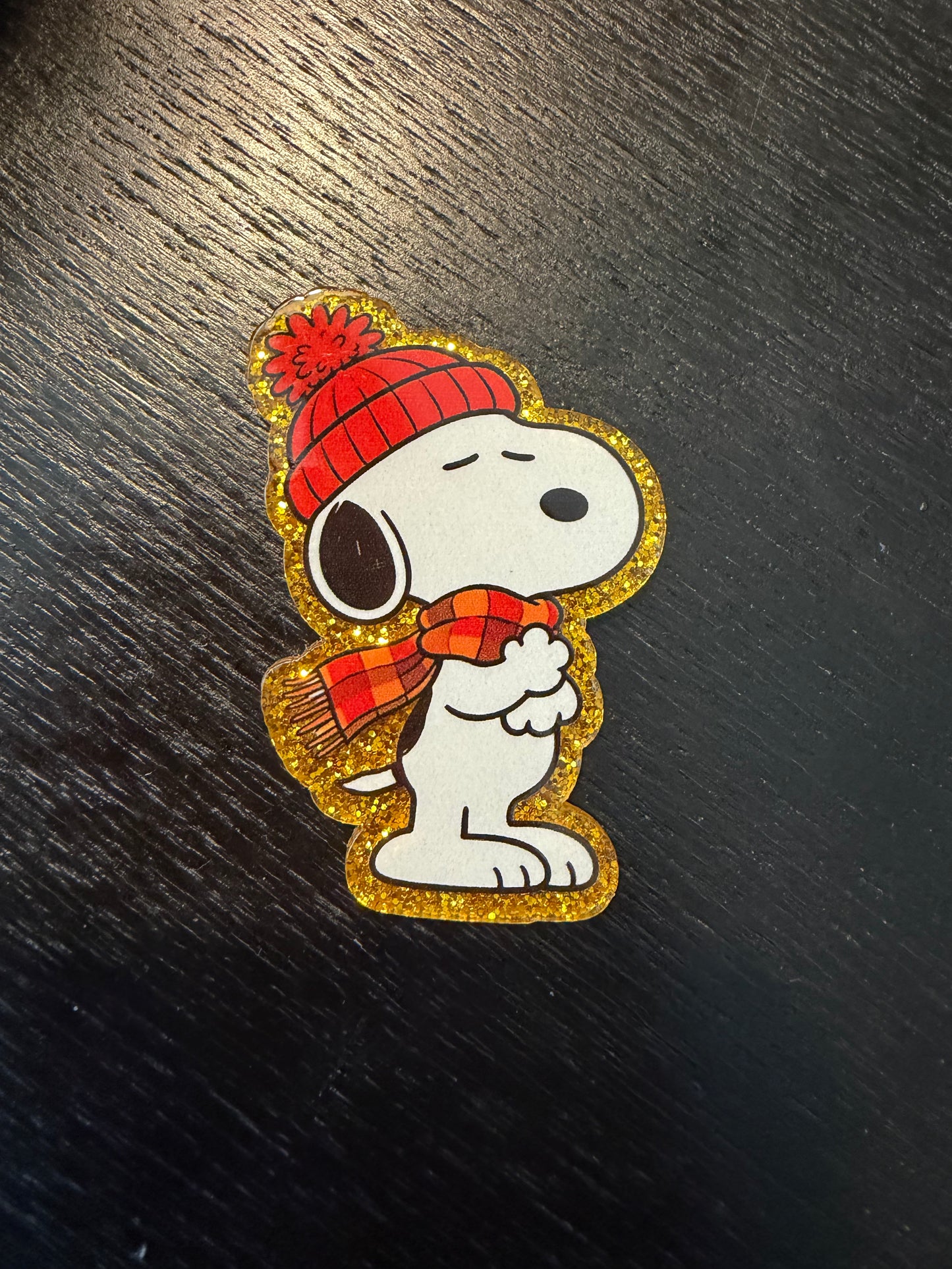 Fall Snoopy badge reel