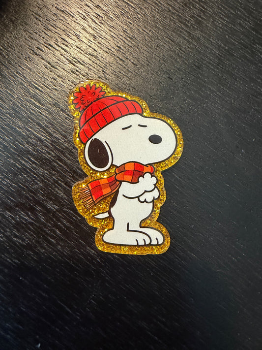 Fall Snoopy badge reel